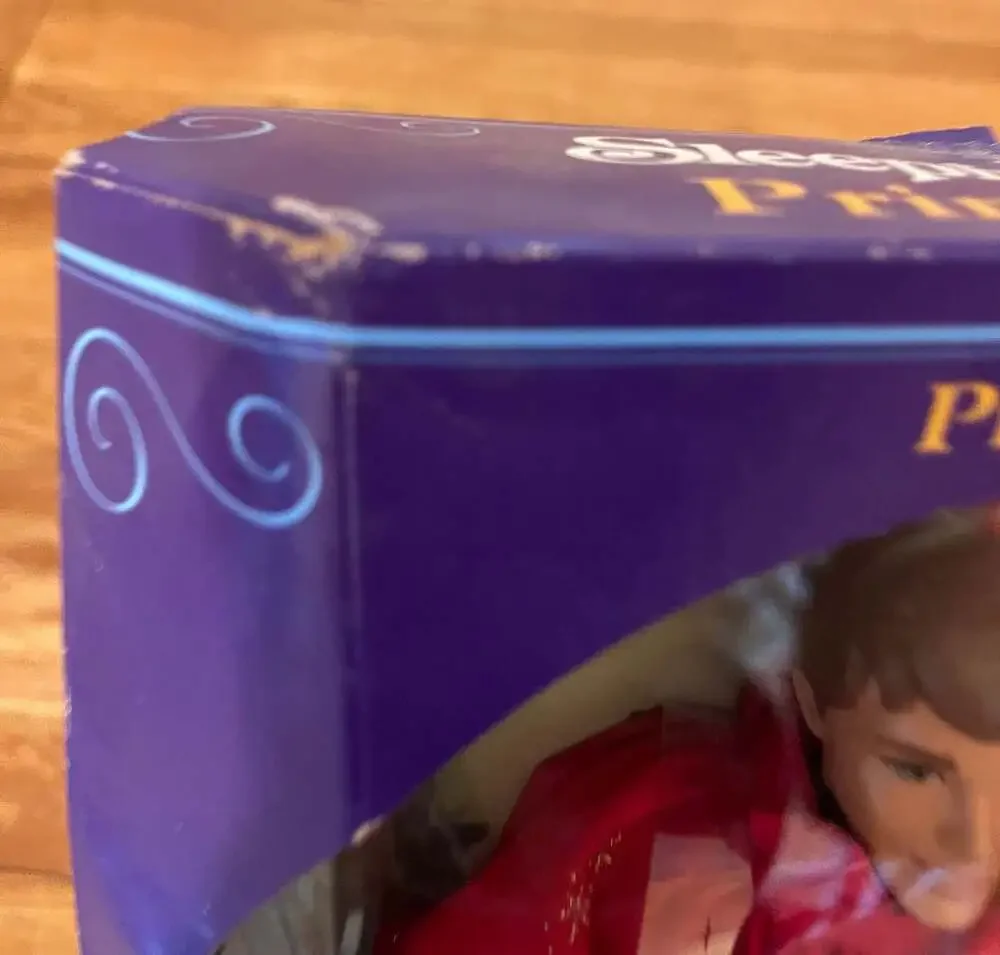1991 Mattel Disney Classics Sleeping Beauty Prince Phillip 12 inch Doll #4597